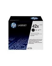 HP 42X / Q5942X High Capacity Black Toner - Lasertoner Sort