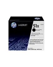 HP 51X / Q7551X High Capacity Black Toner - Lasertoner Sort