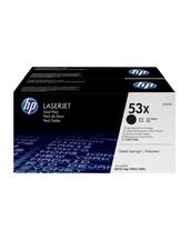 HP 53X / Q7553XD - Black Laser Toner - Lasertoner Sort