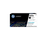 HP 655A / CF450A - Black Toner - Lasertoner Sort