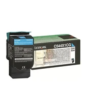 Lexmark C544X1CG / High Capacity Black Toner - Lasertoner Cyan